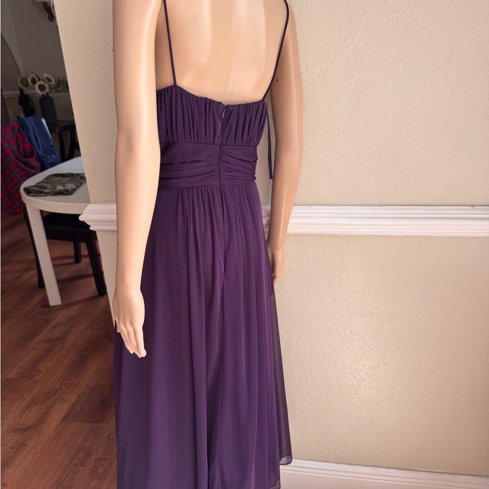 Betsy Adam’s Elegant Purple Evening Gown size 10 used - Picture 6 of 9